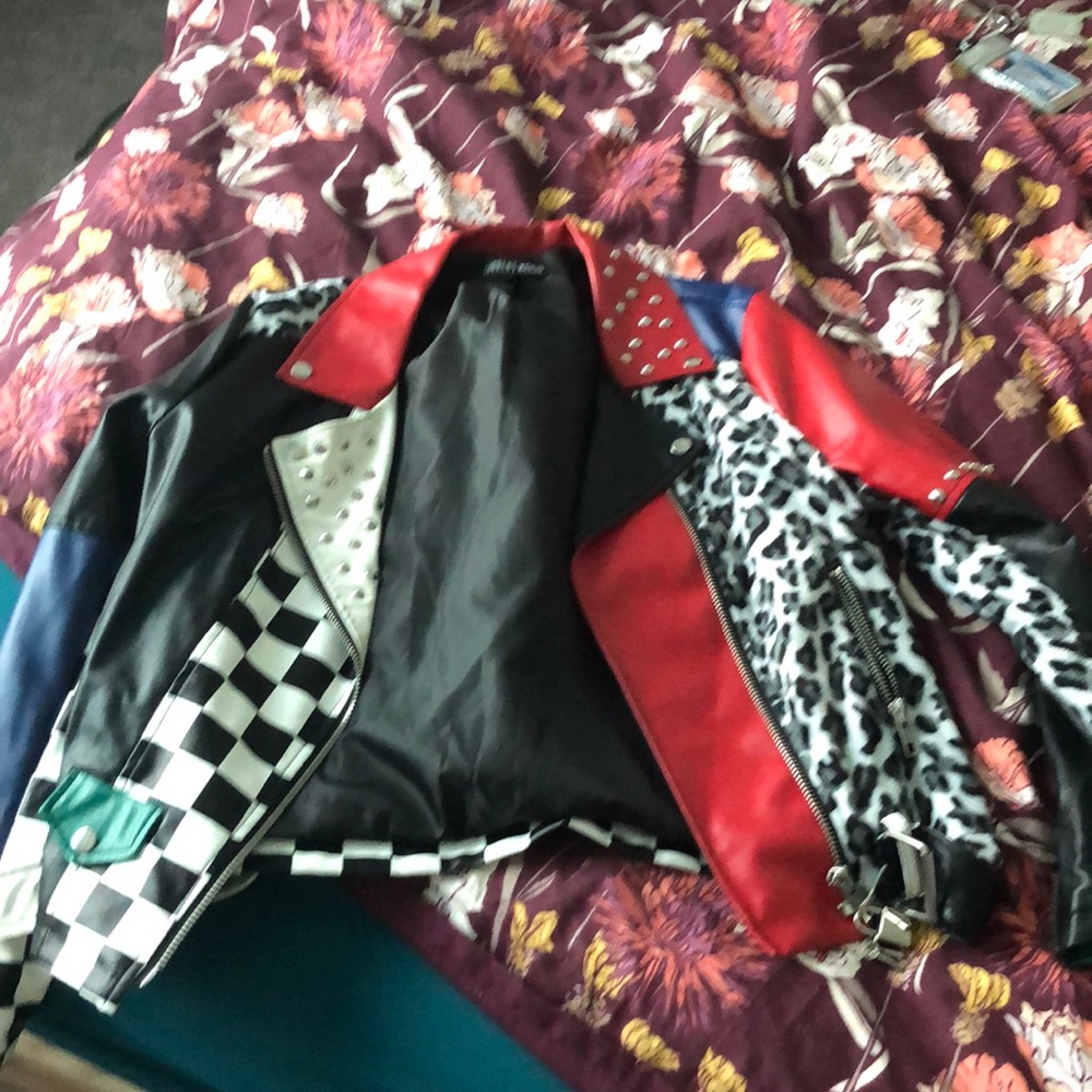 Current mood Patchwork jacket